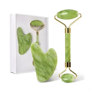 Gua Sha Facial Tool & Jade Roller Set