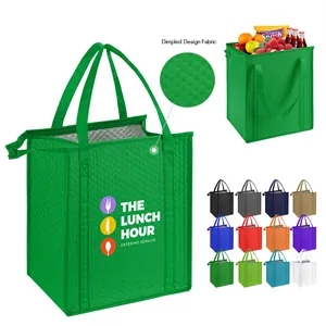 Thermal Non-Woven Insulated Cooler Tote Bag(Ocean)