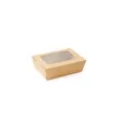 17oz Disposable Kraft Paper Restaurant Food Boxes | https://www.bestnamebadges.com