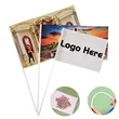 A5 Custom Small Stick Flags | https://www.bestnamebadges.com