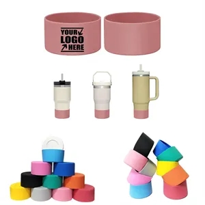 Thicken Colorful Non Slip Silicone Drink Coasters
