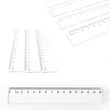 5.9" Plastic Ruler Straight Ruler  | https://www.bestnamebadges.com