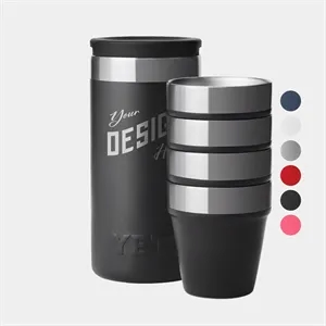 1.7 oz YETI® Rambler Stainless Steel Insulated Shot Glass | https://www.bestnamebadges.com