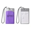 Rectangular Luggage Tag | https://www.bestnamebadges.com