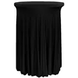 Skirt Ruffles Cocktail Tablecloths | https://www.bestnamebadges.com