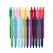 Colored Soft Touch Retractable Ballpoint Pens | https://www.bestnamebadges.com