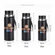 Intelligent Temperature Display insulated Water Bottle 20OZ | https://www.bestnamebadges.com