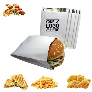 Hamburgers Bag Sandwiches BBQ Bags Aluminium Foil Bags