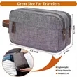 Toiletry Bag Hanging Dopp Kit Unisex | https://www.bestnamebadges.com