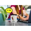 Customized 11oz Sublimation Color Changing Mug | https://www.bestnamebadges.com