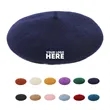 French Style Beret Hat | https://www.bestnamebadges.com