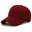 Corduroy Baseball Cap | https://www.bestnamebadges.com