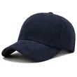Corduroy Baseball Cap | https://www.bestnamebadges.com