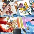 8 Color Rainbow Pencil | https://www.bestnamebadges.com