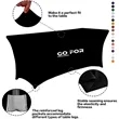 4FT Table Stretch Cloth | https://www.bestnamebadges.com