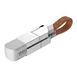 Portable Magnetic Keyring 5 in 1 USB Charger Data Cord | https://www.bestnamebadges.com