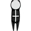 Crosshairs Golf Divot Tool with Removable Ball Marker | https://www.bestnamebadges.com