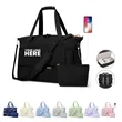 Gym Bag With Shoe Compartment | https://www.bestnamebadges.com