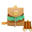 Hamburger Backpack | https://www.bestnamebadges.com