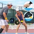 Wooden Pickleball Racket Paddle & Ball Set w/ Coolmax Towel | https://www.bestnamebadges.com
