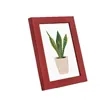6 Inch Colorful Wood Frame | https://www.bestnamebadges.com