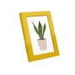 6 Inch Colorful Wood Frame | https://www.bestnamebadges.com