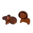 Cute Animal knob | https://www.bestnamebadges.com