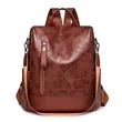PU Leather Daypack | https://www.bestnamebadges.com