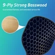 Wooden Pickleball Racket Paddle & Ball Set w/ Drawstring Bag | https://www.bestnamebadges.com