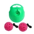 Pickleball Rebound Trainer with 2 Pcs Ball & Elastic Rope | https://www.bestnamebadges.com