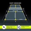 Pickleball Silicone Field line | https://www.bestnamebadges.com