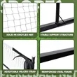 Pickleball Rack w/ Iron Stand & Carrying Bag | https://www.bestnamebadges.com