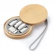 Bamboo Storage Box Multi USB Adapter Kit | https://www.bestnamebadges.com