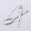 Fork Spoon Eating Utensil  Stainless Steel Camping | https://www.bestnamebadges.com