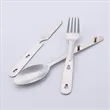 Fork Spoon Eating Utensil  Stainless Steel Camping | https://www.bestnamebadges.com