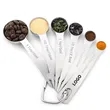 Stainless Steel 6-pcs Set Measuring Spoons | https://www.bestnamebadges.com