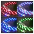 LED Flowing Magnetic Charger Cable 3 in 1 Type C Micro USB | https://www.bestnamebadges.com