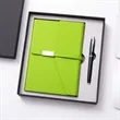 Ruled Hardcover Executive Writing Notebook Gift Set | https://www.bestnamebadges.com