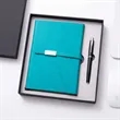 Ruled Hardcover Executive Writing Notebook Gift Set | https://www.bestnamebadges.com