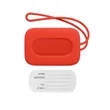 Custom Silicone Luggage Tag | https://www.bestnamebadges.com