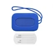 Custom Silicone Luggage Tag | https://www.bestnamebadges.com