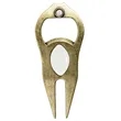 Hat Trick Golf Divot Tool With Football Shape Ball Marker | https://www.bestnamebadges.com
