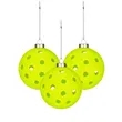 Pickleball Pendant w/ Chain | https://www.bestnamebadges.com