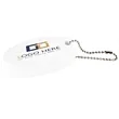 Oval Floating Keychain | https://www.bestnamebadges.com