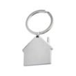 Custom House Shape Metal Key Tag | https://www.bestnamebadges.com