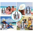 Mesh Beach Bags with Zipper | https://www.bestnamebadges.com