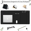 Leather Desk Mouse Pad | https://www.bestnamebadges.com