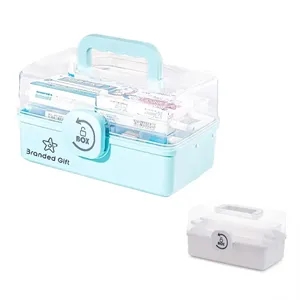 3 Layers Plastic First Aid Box