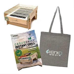 Raleigh CasusGrill™ Biodegradable BBQ Grill w/Recycled Co... | https://www.bestnamebadges.com