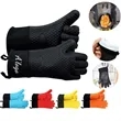 Kitchen Silicone Oven Mitts | https://www.bestnamebadges.com